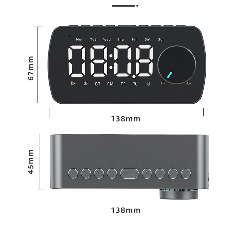 Bakeey-P2-Wireless-bluetooth-Speaker-Double-Alarm-Clock-FM-Radio-Mirror-LED-Display-HiFi-Music-Colum-1878267-14