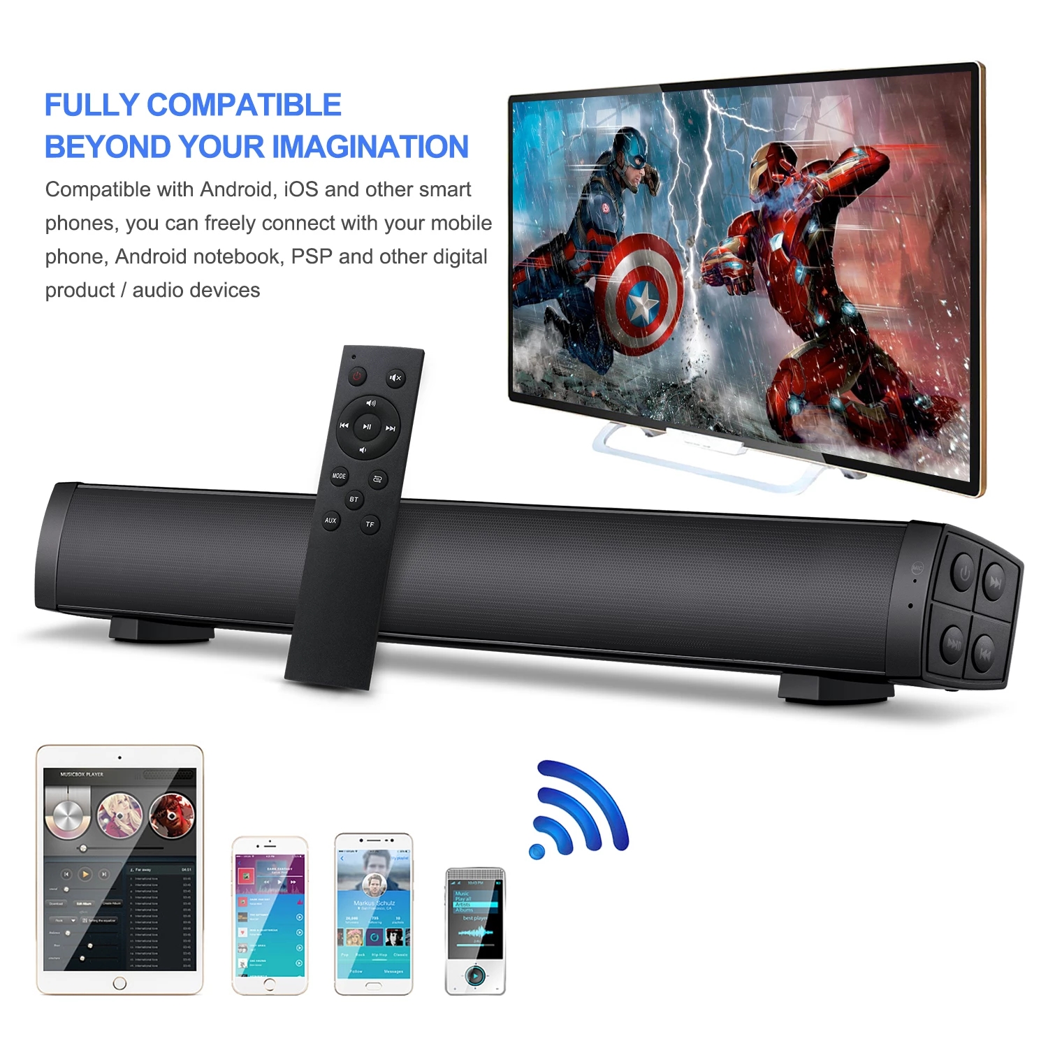 Bakeey-Y7-bluetooth-50-Soundbar-Wireless-Speakers-Hifi-3D-Stereo-Support-AUXTF-Card-with-HD-Mic-1886360-5