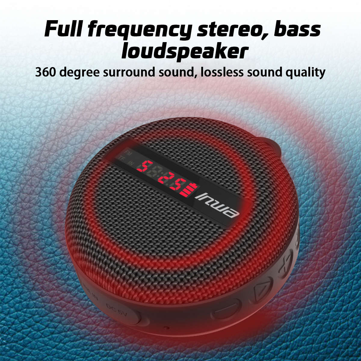 Bakeey-bluetooth-Speaker-LED-Speed-Digital-Display-Wireless-HIFI-Outdoor-Waterproof-Bicycle-Speakers-1908254-4