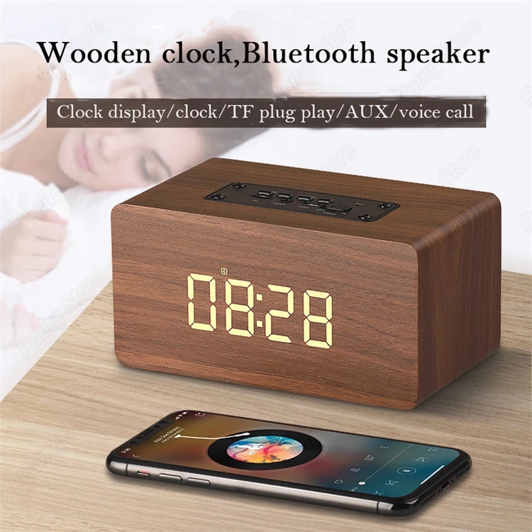 W5C-bluetooth-40-WirelessBT-Mini-Portable-Wooden-Speaker-LED-Display-Clock-Wood-Speakers-for-Laptop--1647390-1
