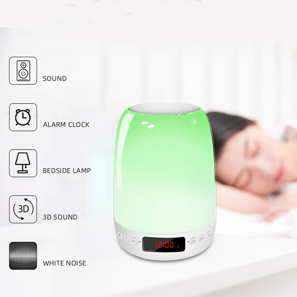 bluetooth-51-Speaker-Alarm-Clock-with-Colorful-Light-3-Gear-Dimming-White-Noise-Machine-FM-Radio-for-1824421-2